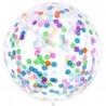 Ballon géant confettis 1m