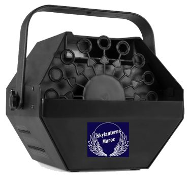 location Machine à bulles portable Maroc