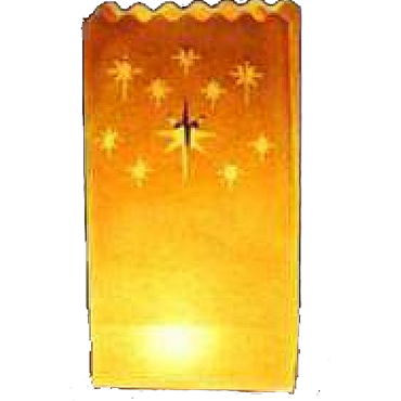 Sacs lumineux à bougie...